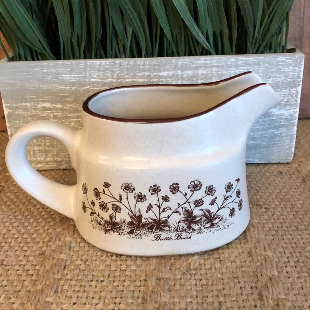 Noritake Stoneware Desert Flowers Creamer